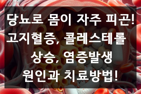 당뇨로 몸이 자주 피곤