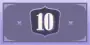 Carte de mise 10 Crazy Time