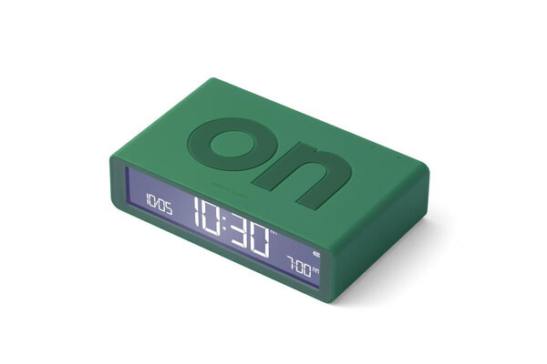 Despertador "Flip-Classic" verde - Imagen 5