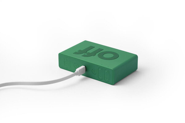 Despertador "Flip-Classic" verde - Imagen 3