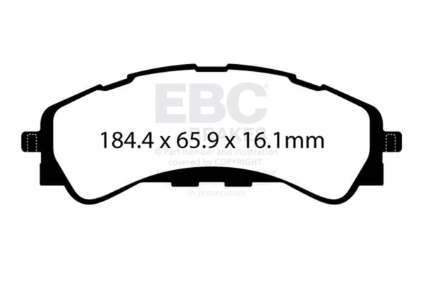 ebcED93107: EBC Extra Duty Brake Pad Sets