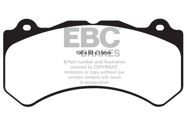 ebcDP61853: EBC Greenstuff Brake Pad Sets
