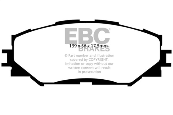 ebcDP61791: EBC Greenstuff Brake Pad Sets