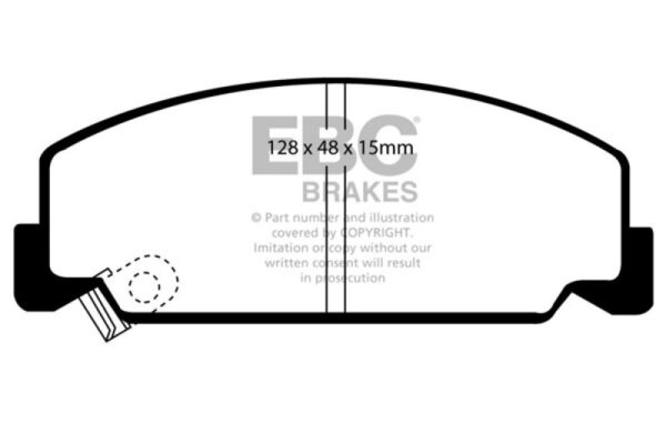 ebcDP3911C: EBC Redstuff Brake Pad Sets