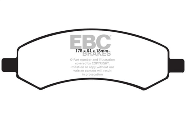 ebcED91738: EBC Extra Duty Brake Pad Sets