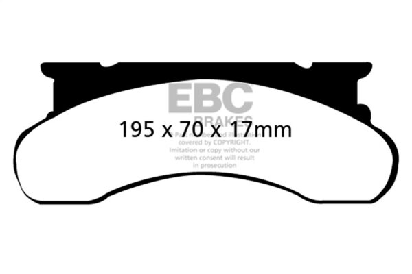 ebcDP61258: EBC Greenstuff Brake Pad Sets