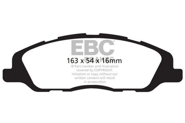 ebcDP31868C: EBC Redstuff Brake Pad Sets