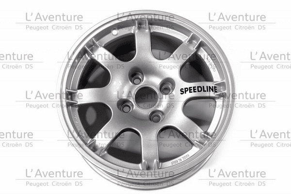 Jante 205 GTI Speedline SL 434 gris silver