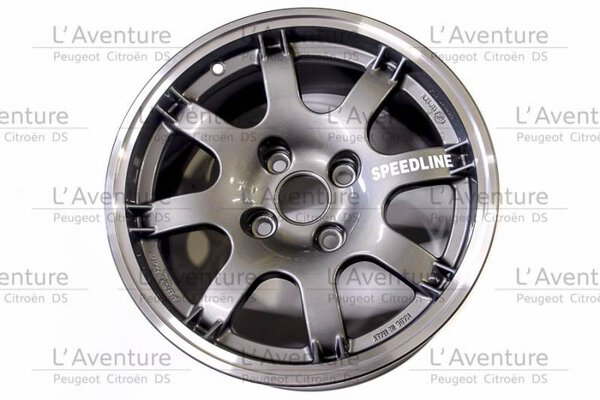 Pack Jantes SPEEDLINE PTS Anthracite 15¨ avec centres de roue – Image 3