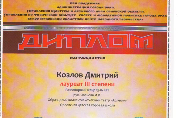 Достижения учеников