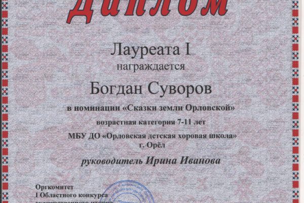 Достижения учеников