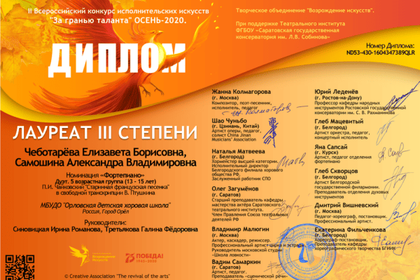 Достижения учеников