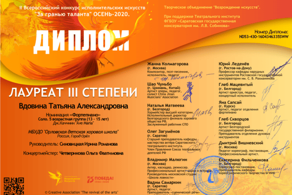 Достижения учеников