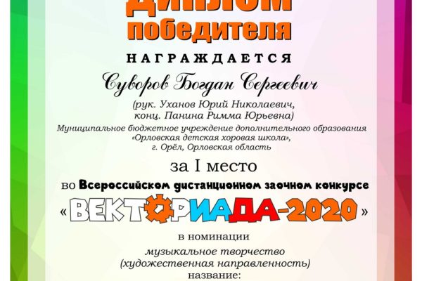 Достижения учеников