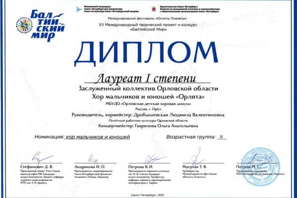 Достижения учеников