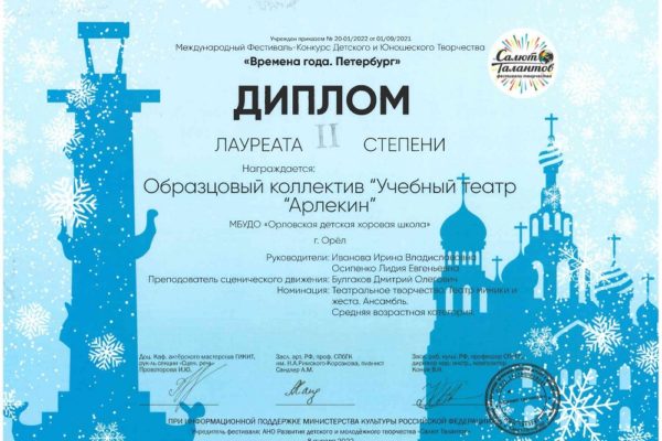 Достижения учеников