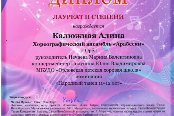 Достижения учеников