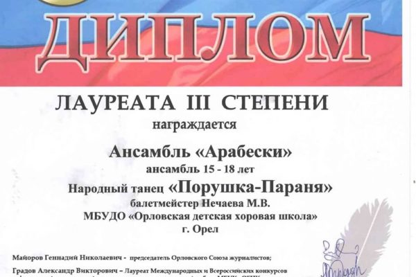 Достижения учеников