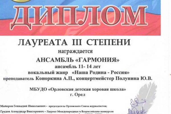 Достижения учеников