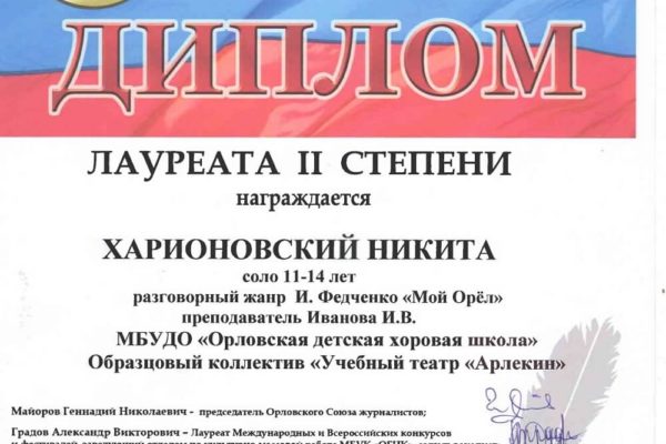 Достижения учеников