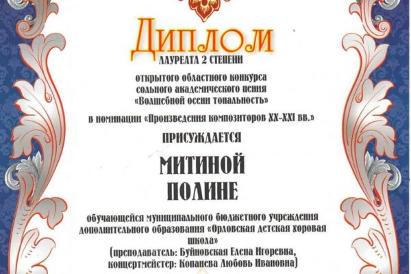 Достижения учеников