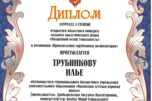 Достижения учеников