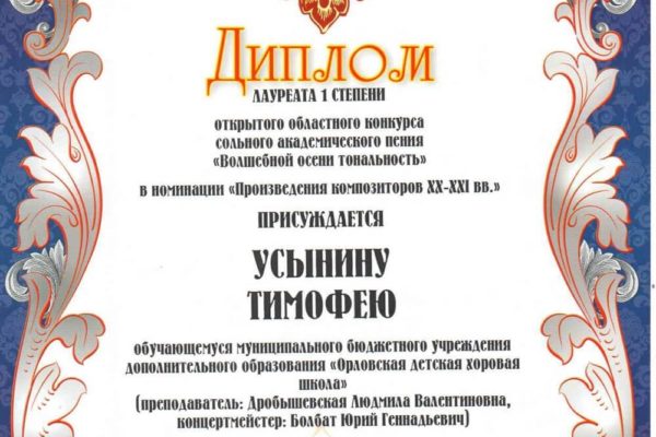 Достижения учеников