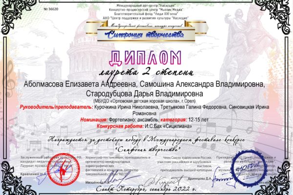 Достижения учеников