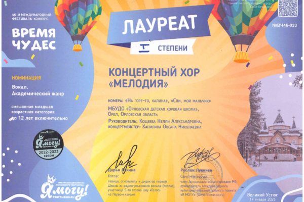 Достижения учеников