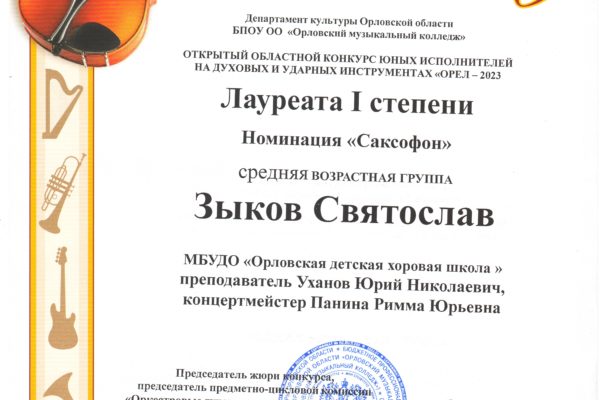 Достижения учеников