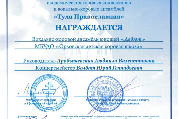 Достижения учеников