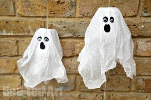 mini pinatas ghosts