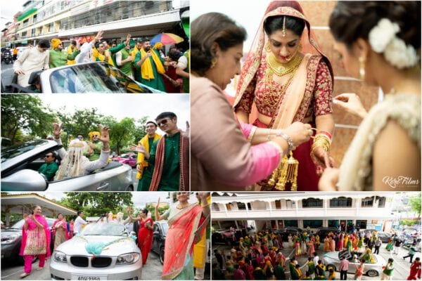 indian wedding at Avani Riverside Bangkok Hotel Thailand