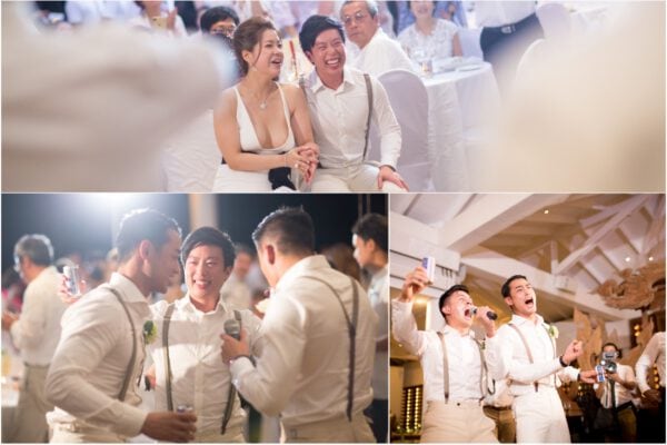 western wedding at Inter Continental Samui Baan Taling Ngam Resort Thailand