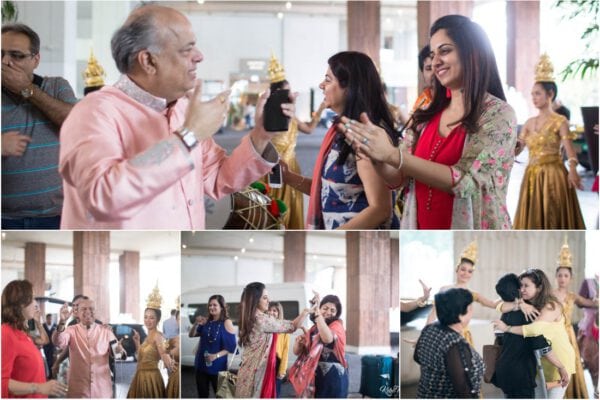 indian wedding at Millennium Hilton Bangkok Thailand