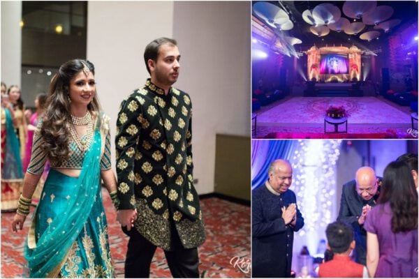 indian wedding at Millennium Hilton Bangkok Thailand