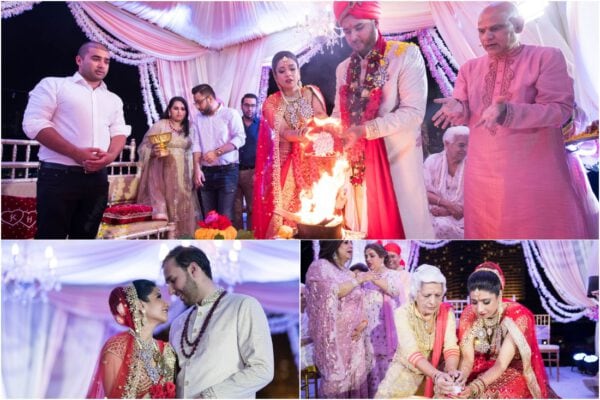 indian wedding at Millennium Hilton Bangkok Thailand
