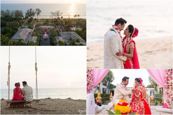 indian wedding at JW Marriott Phuket Resort & Spa Thailand