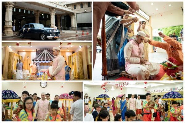 indian wedding at Shangri La Hotel Singapore
