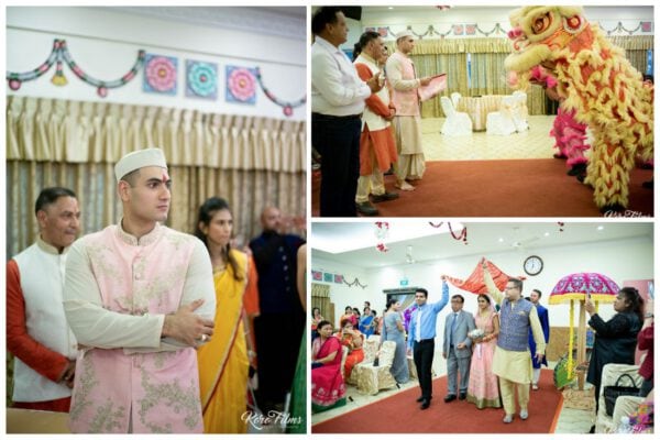 indian wedding at Shangri La Hotel Singapore