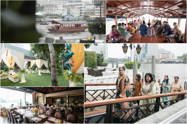 indian wedding at Mandarin Oriental Bangkok Thailand
