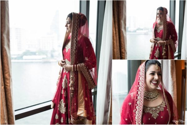 indian wedding at Mandarin Oriental Bangkok Thailand