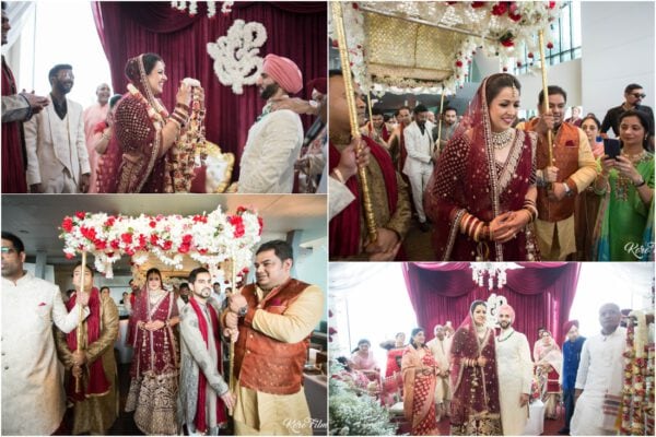 indian wedding at Mandarin Oriental Bangkok Thailand