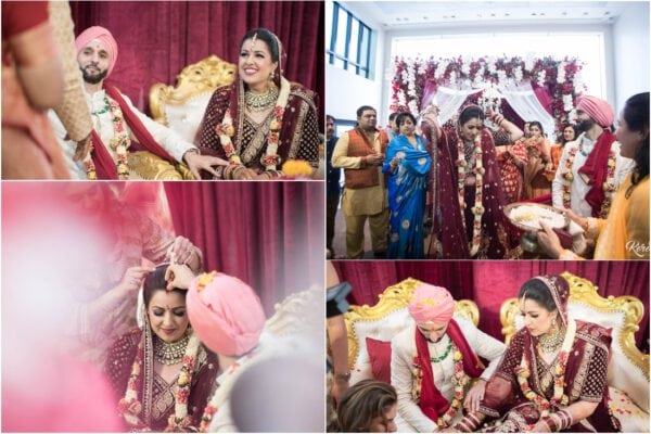 indian wedding at Mandarin Oriental Bangkok Thailand