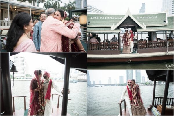 indian wedding at Mandarin Oriental Bangkok Thailand