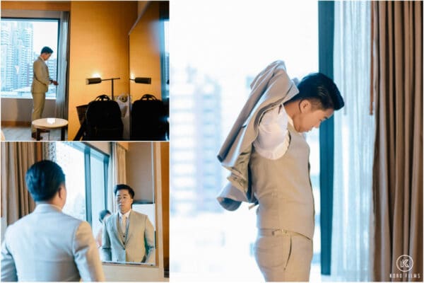 Wedding Engagement at Renaissance Bangkok Ratchaprasong Hotel Thailand