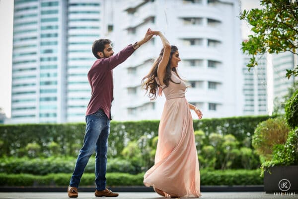 Prewedding at Bangkok Marriott Marquis Queen’s Park Thailand