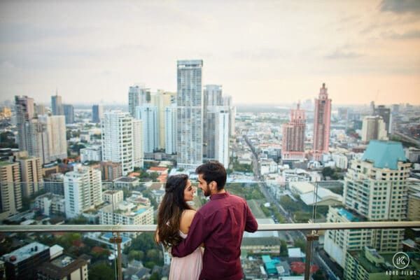 Prewedding at Bangkok Marriott Marquis Queen’s Park Thailand