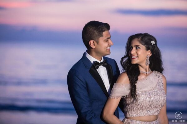 Beach Indian Wedding Couple at JW Marriott Khao Lak Resort & Spa – Thailand