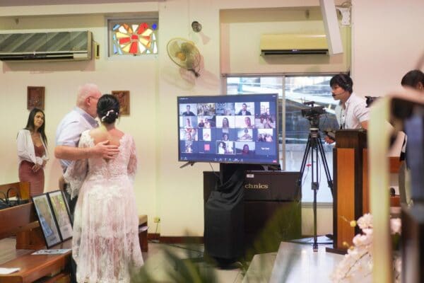 Zoom Wedding Live Streaming Thailand